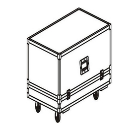 Кейс для 2-х акустических систем D.A.S. Audio FC-ROAD-12A