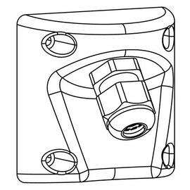 Водонепроницаемый разъем для акустических систем D.A.S. Audio ARCO IP KIT / W