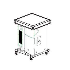 Транспортная тележка для 2-х акустических систем D.A.S. Audio PL-CV15S
