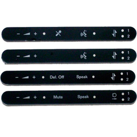 Накладка делегатская "одна кнопка" Mic On/Off DIS DC5980PACCDM