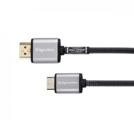 Готовый кабель HDMI - mini HDMI штек.-штек. (A-C) 3.0m Kruger&Matz KM0326