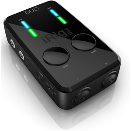 Мобильный двухканальный аудиоинтерфейс IK MULTIMEDIA iRIG PRO DUO