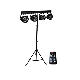 Комплект паров New Light PL-31A LED PAR LIGHT 4*12*1W RGBW