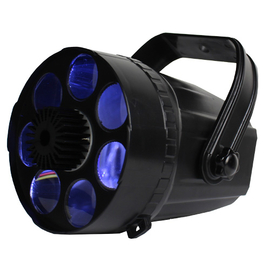 6-цветный LED световой эффект IBIZA 7EYES-MINI