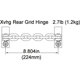 Заднее крепление для элемента линейного массива Electro-Voice Xvhg