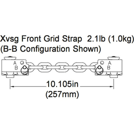 Передний подвес для элемента линейного массива Electro-Voice Xvsg
