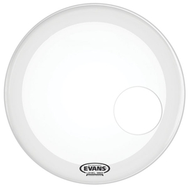 Резонаторный пластик для бас-барабана EVANS 22" EQ3 RESO SMOOTH WHITE BD22RSW