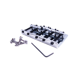 Бридж для бас-гитары FENDER STANDARD SERIES 5-STRING BASS BRIDGE ASSEMBLY CHROME 53309000