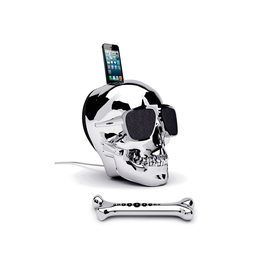 Акустическая система Jarre Technologies AeroSkull HD+ Chrome Silver