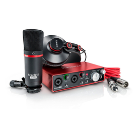 Студийный комплект звукозаписи FOCUSRITE SCARLETT 2I2 STUDIO NEW