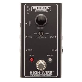 Аналоговая педаль бустер MESA BOOGIE HIGHWIRE DUAL BUFFER & BOOST AC.BST