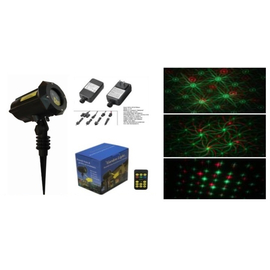 Лазер водонепроницаемый X-Laser X-34P-B1 RG moving laser 8 Flowers с ДУ