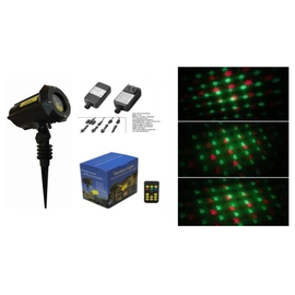 Лазер водонепроницаемый X-Laser X-34P-B2 RG moving laser 8 Christmas с ДУ