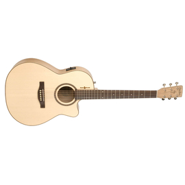 Электроакустическая гитара S&P 036332 - Heart of Wild Cherry CW Folk SG T35