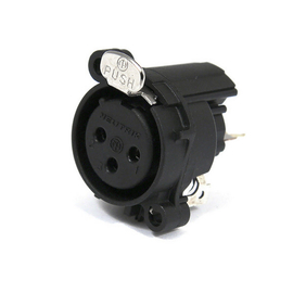 Профессиональный панельный разъем Neutrik NC3FAV1