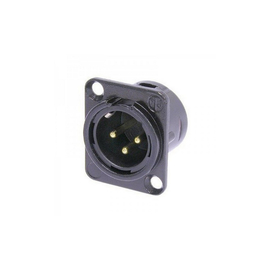 Панельный разъем Neutrik NC3MD-L-B-1