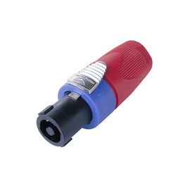 Профессиональный разъем Neutrik NL4FX-2 (red)