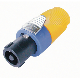 Профессиональный разъем Neutrik NL4FX-4 (yellow)