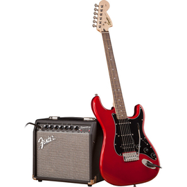 Набор для начинающих гитаристов FENDER SQUIER STRAT PACK HSS CANDY APPLE RED
