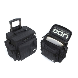 Комплект из двух сумок UDG Ultimate SlingBag Trolley Set DeLuxe Black/Grey Stripe