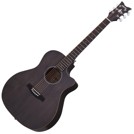 Акустическая гитара SCHECTER DELUXE ACOUSTIC SSTBLK