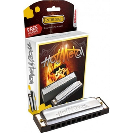 Губная гармошка Hohner M57208X Hot Metal G (box) 124015