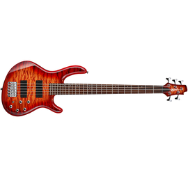 Бас-гитара CORT Action DLX V Plus (Cherry Red Sunburst)