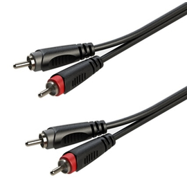 Готовый аудиокабель Roxtone RACC130L6, 2х1x0.14 кв. мм, вн. диаметр 4x8 мм, 6 м