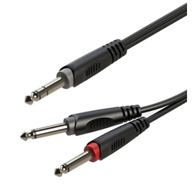 Готовый кабель Roxtone RAYC100L1, 2х1x0.14 кв. мм, вн. диаметр 4x8 мм, 1 м