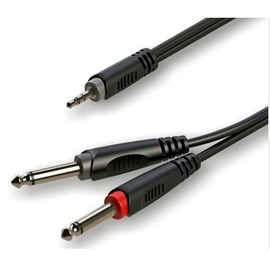 Готовый кабель Roxtone RAYC130L3, 2х1x0.14 кв. мм, вн. диаметр 4x8 мм, 3 м