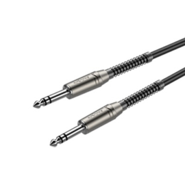 Готовый микрофонный кабель Roxtone SMJJ200L3, 2x0.22 кв.мм, вн.диаметр 6 мм, 3 м