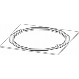 Адаптер для потолочной панели D.A.S. Audio AXC-OVI12-60