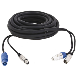Силовой кабеля для лиры или прожектора AFX COMBO-XLR-POWERCON10