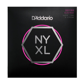 Струны для бас-гитар D`ADDARIO NYXL32130SL REG LIGHT 6 STRING 32-130