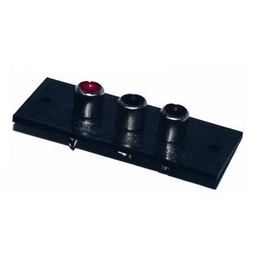 Разъем GNI0078 RCAx3 пластина