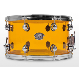 Малый барабан NATAL DRUMS ARCADIA ACRYLIC SNARE DRUM TRANSPARENT ORANGE