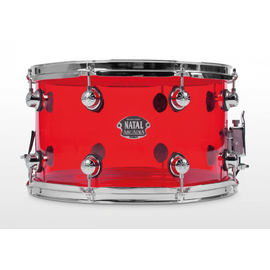 Малый барабан NATAL DRUMS ARCADIA ACRYLIC SNARE DRUM TRANSPARENT RED