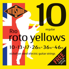 Струны для электрогитар ROTOSOUND R10