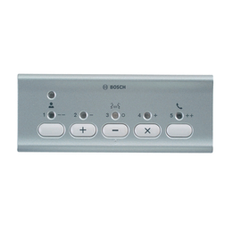Встраиваемая панель для голосования Bosch DCN-FV