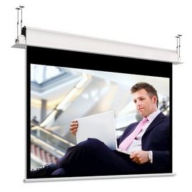 Экран Adeo натяжной экран Plano Curved Velvet Reference White 217x129(200x112)​