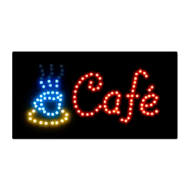 Світлодіодна рекламна панель BIG КАФЕ (33 * 55 * 1,5) BMLED, image 
