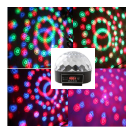 Світлодіодний прилад BIG BMGOBOBALL, image 