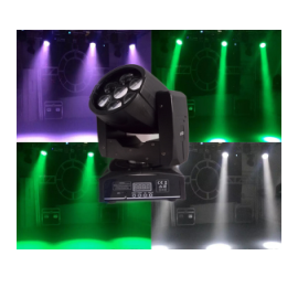 Світлодіодна Обертаюча голова BIG LIDER 7 * 20W - RGBW-ZOOM, image 