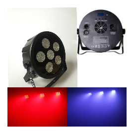 Світлодіодний прожектор BIG TURBO PAR 6 * 30W, image 