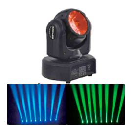 Обертаюча світлодіодна голова BIG FAST BEAM 60W RGBW, image 