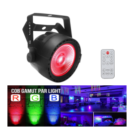 Світлодіодний прожектор BIG COB 40W RGB REMOTE, image 