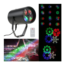 Світлодіодний прилад BIG GOBO FLOWER 4 LED, image 