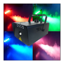 Дымогенератор со светодиодной подсветкой BIG FOGLED900W, фото 