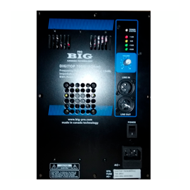Вбудований підсилювач BIG DIGITOP 700W (8Ohm), image 
