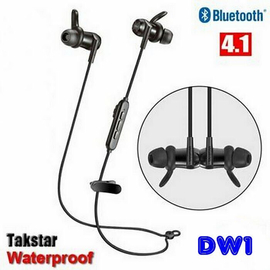 Спортивні навушники Takstar DW1-BLACK In-ear Bluetooth Sport Headphone, чорні, image 